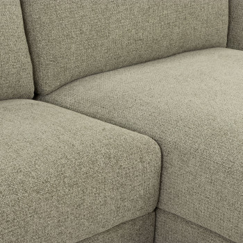 Katrina Right Hand Facing Chaise Sofa, Green