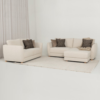 Katrina Ottoman, Cream