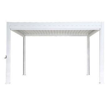 Shadestyle Louvre Roof System - 3 x 4m, White