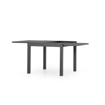 Antoni Outdoor Extension Dining Table - W90/180, Gunmetal