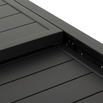 Antoni Outdoor Extension Dining Table - W90/180, Gunmetal