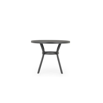 Venus Outdoor Round Bistro Table - W90, Gunmetal