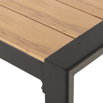 Isola Outdoor Dining Table - W170, Black