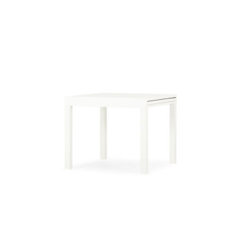 Antoni Outdoor Extension Dining Table - W90/180, White