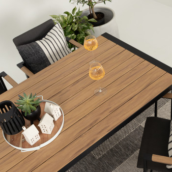 Isola Outdoor Bar Table - W150, Black