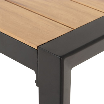 Isola Outdoor Bar Table - W150, Black