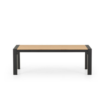 Isola Outdoor Coffee Table - W120, Black