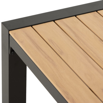 Isola Outdoor Coffee Table - W120, Black