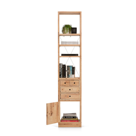 Woodwall Base - Single Cube, Light