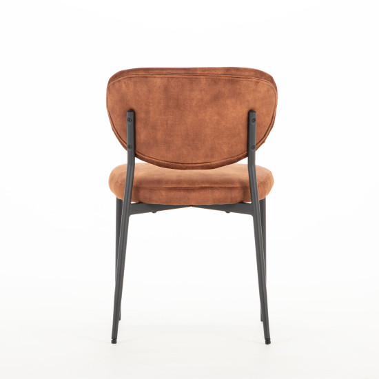 Isha Dining Chair, Rust