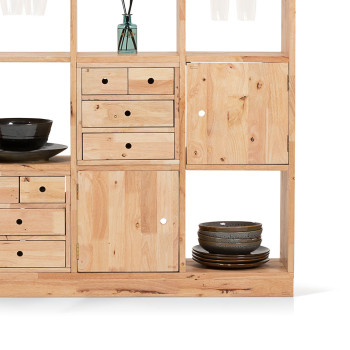 Woodwall Doors - Set of 2, Light