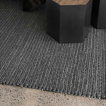 Limon Taylor Floor Rug - 160 x 230 cm, Charcoal