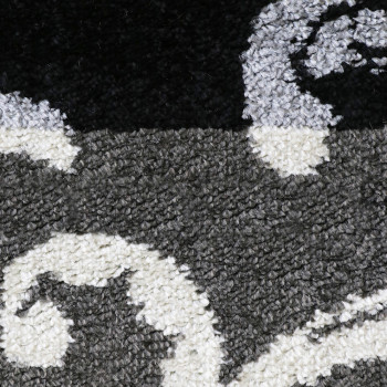 Ollo Alyssa Rug - 160 x 230 cm, Black/Grey Multi