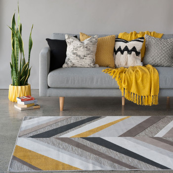 Limon Kline Outdoor Rug - 160 x 230 cm, Natural/Yellow