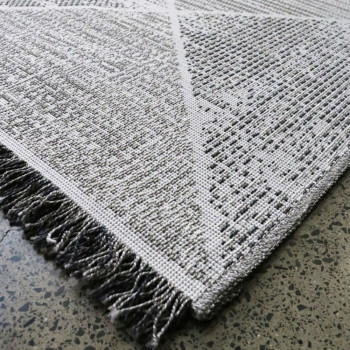 Limon Parker Outdoor Rug - 155 x 230 cm, Black Sand