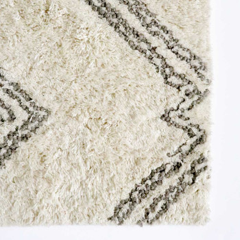 Limon Jagger Rug - 160 x 230 cm, Camel/Ivory