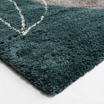 Limon Nomad Lobelia Rug - 160 x 230 cm, Deep Teal