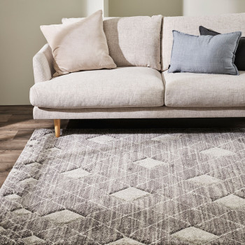 Ollo Sabrina Rug - 160 x 230 cm, Charcoal