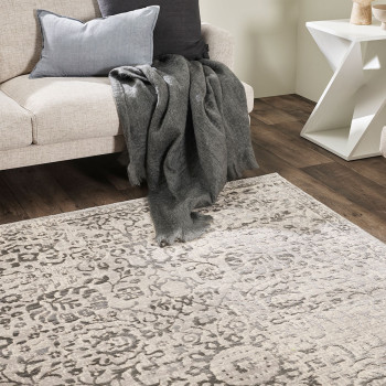 Ollo Eloise Rug - 200 x 290 cm, Silver