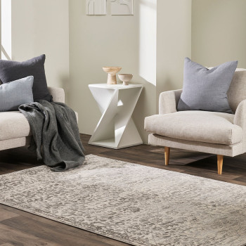 Ollo Eloise Rug - 200 x 290 cm, Silver
