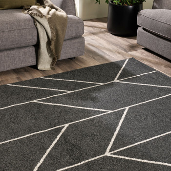 Ollo Kingston Rug - 160 x 230 cm, Black