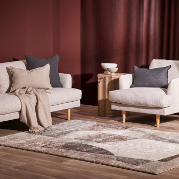 Ollo Cassidy Rug - 200 x 290 cm, Cocoa