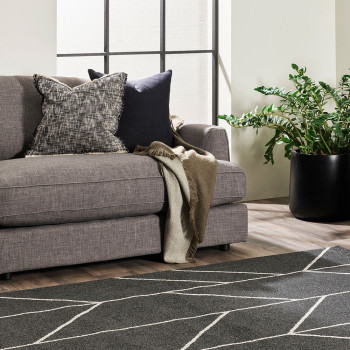 Ollo Kingston Rug - 200 x 290 cm, Black