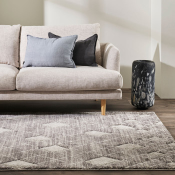 Ollo Sabrina Rug - 200 x 290 cm, Charcoal