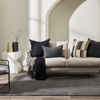 Ollo Chevalier Rug - 160 x 230 cm, Charcoal