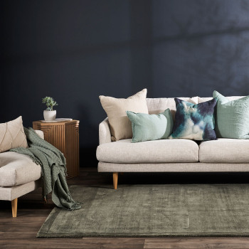 Ollo Chevalier Rug - 160 x 230 cm, Olive
