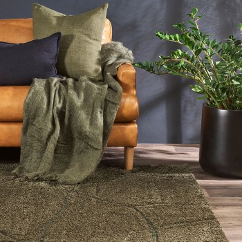 Ollo Aria Rug - 200 x 290 cm, Olive