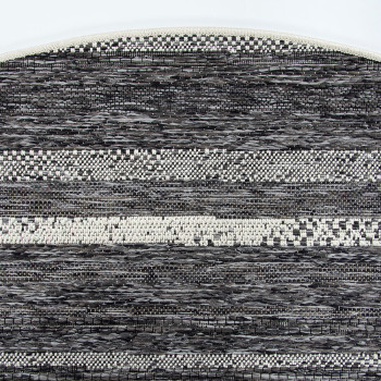 Ollo St Ives Outdoor Rug - 195 x 195 cm, Black