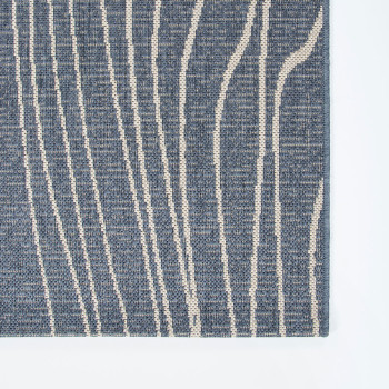 Ollo Rivers Outdoor Rug - 200 x 290 cm, Ocean