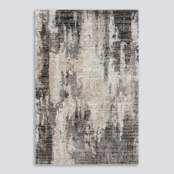 Ollo Juniper Rug - 200 x 290 cm, Taupe/Black