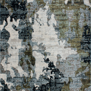 Ollo Emery Rug - 200 x 290 cm, Ink/Olive