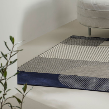 Ollo Neo Navy Rug - 160 x 230 cm, Navy