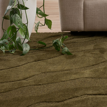 Ollo Mira Rug - 200 x 290 cm, Olive