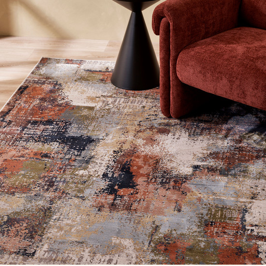 Ollo Veda Rug 200 x 290 cm, Chestnut