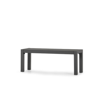 Antoni Outdoor Bench Seat - W125, Gunmetal