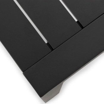 Antoni Outdoor Bench Seat - W125, Gunmetal