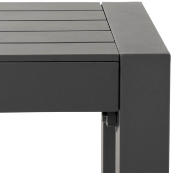 Antoni Outdoor Bench Seat - W125, Gunmetal