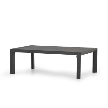 Delfi Outdoor Coffee Table, Gunmetal