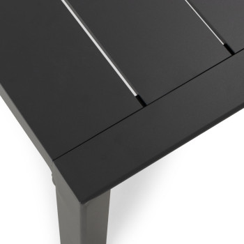 Delfi Outdoor Coffee Table, Gunmetal