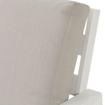 Delfi Outdoor 3 Seater, White