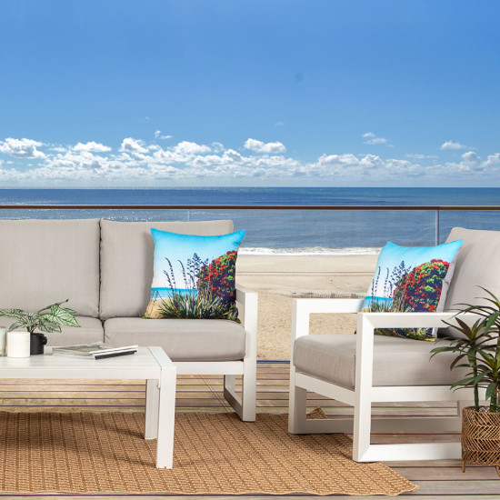 Delfi Outdoor One Seater, White