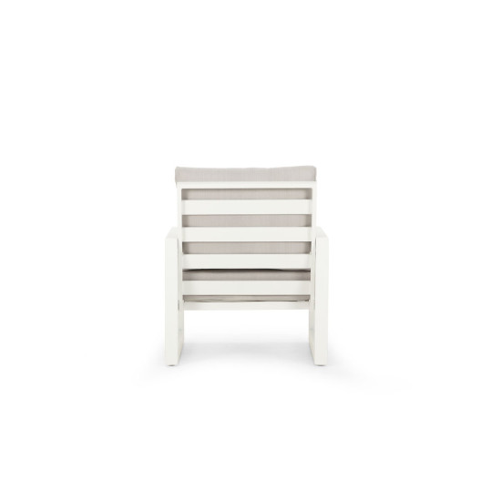 Delfi Outdoor One Seater, White