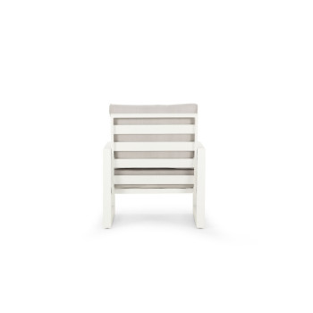 Delfi Outdoor One Seater, White