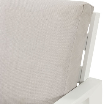 Delfi Outdoor One Seater, White