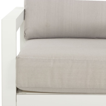 Delfi Outdoor One Seater, White