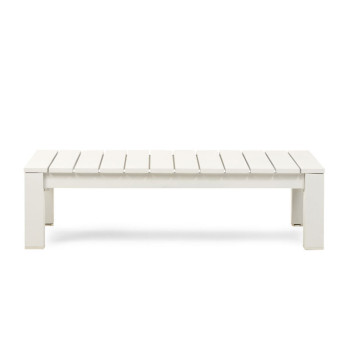 Venus Outdoor Coffee Table - W127, White